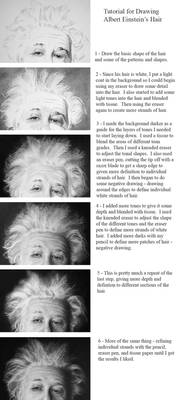 Albert Einstein Hair Tutorial