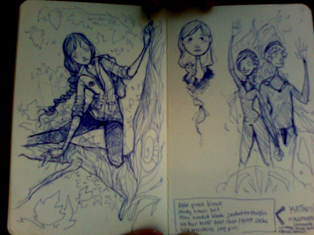 Hunger Games Doodles