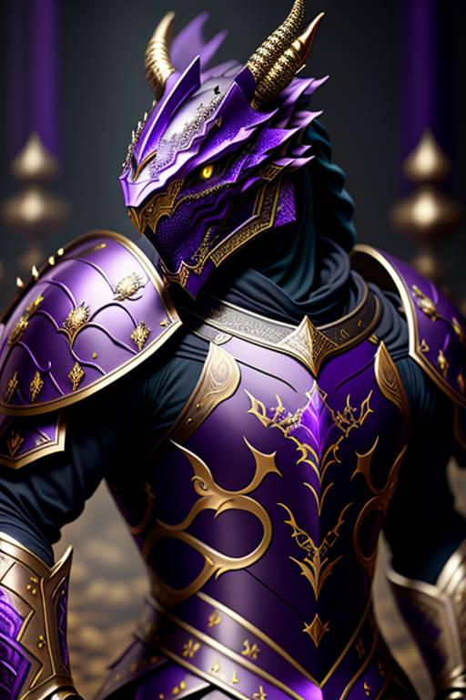Purple Dragon Knight by Nightmar482 on DeviantArt