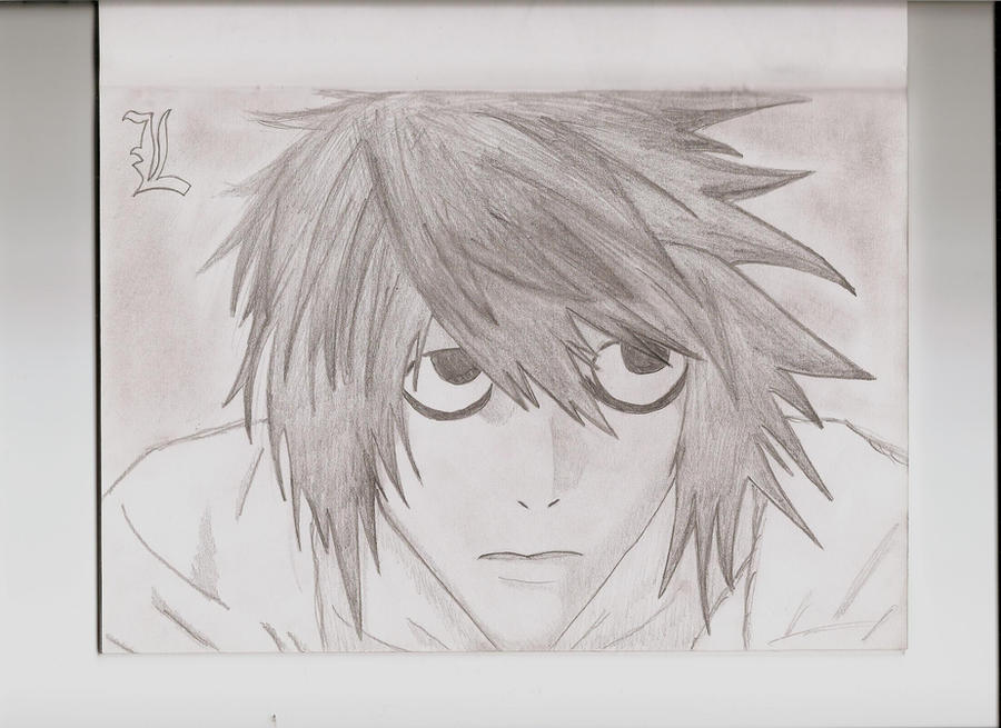 Drawing Death Note Face Death Note by xCripplez on DeviantArt
