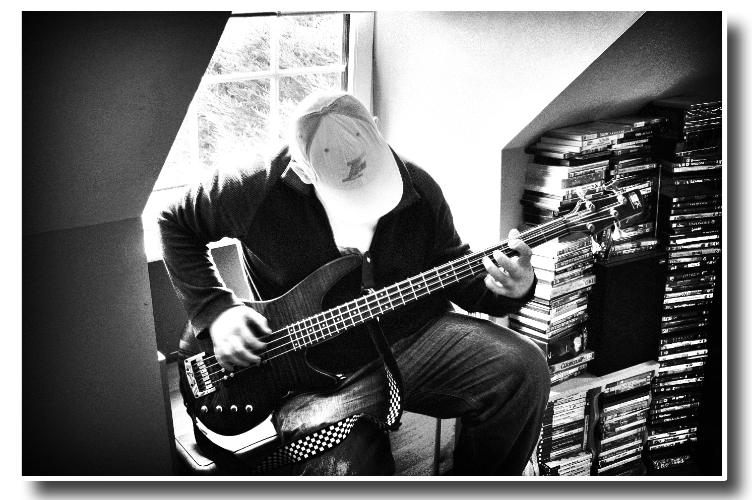 Bass Playing...