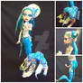 Beautiful Blue Mermaid OOAK Cleo MH by Zerrin-Leon