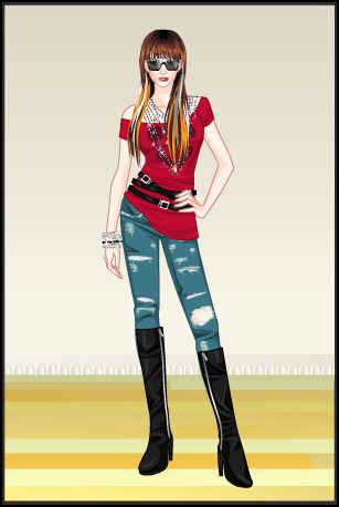 emo rocker by OsabyO on DeviantArt