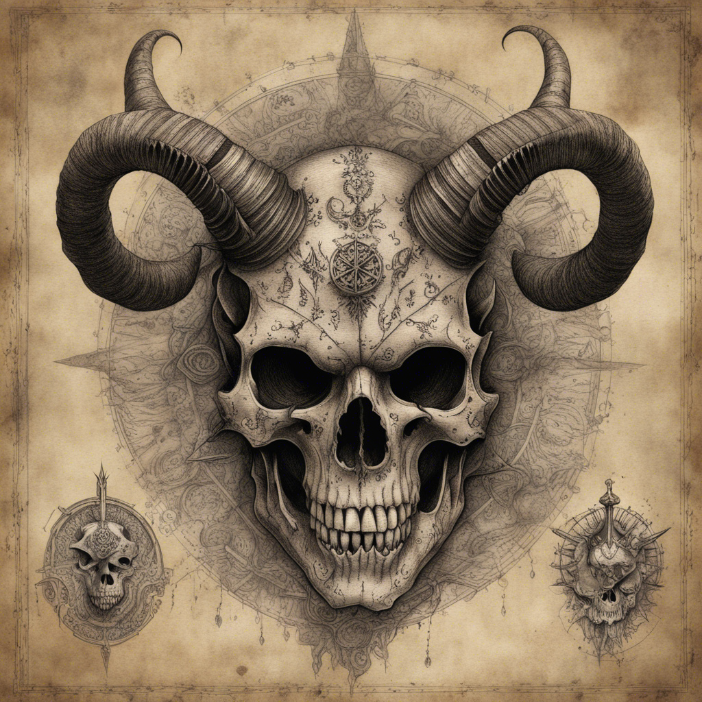 A highly detailed, pen-and-ink style drawing on ag