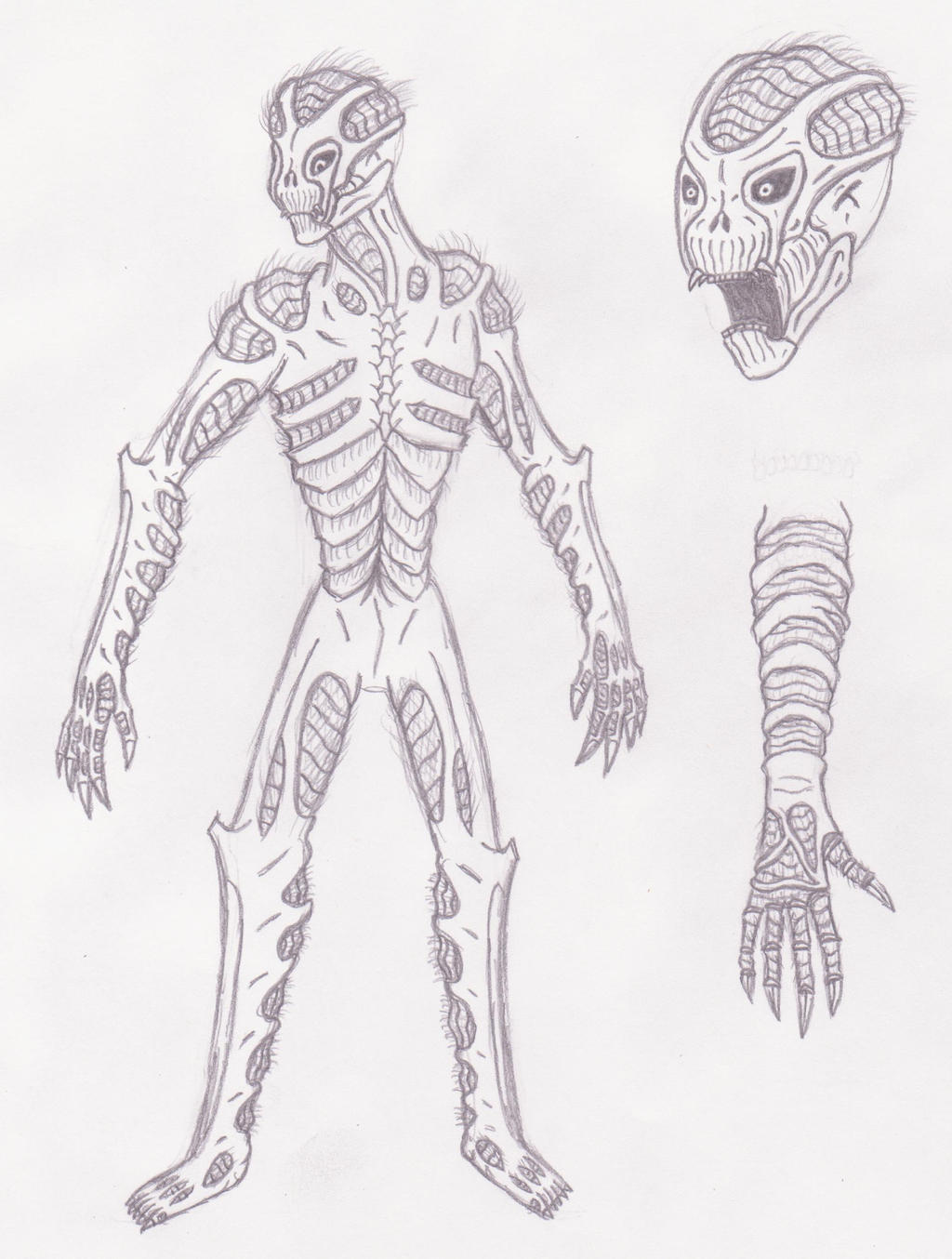 Alienoid Deviantart Alienoid Human by CynicalSadist on DeviantArt