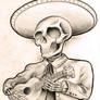 Mariachi skeleton guy