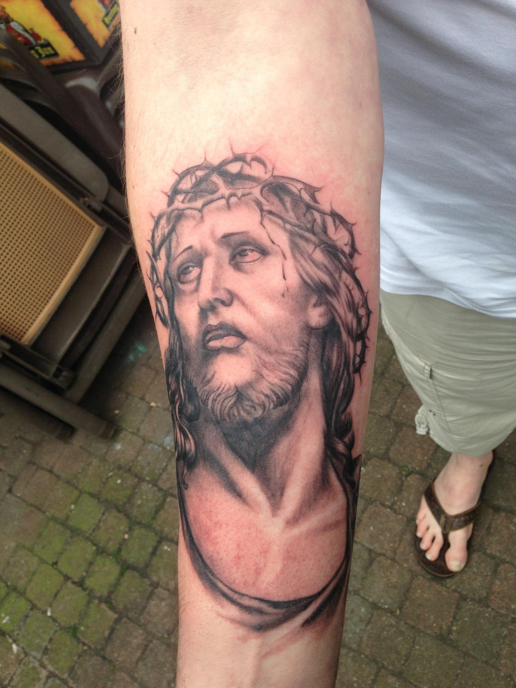 jesus tattoo by WillemXSM on DeviantArt