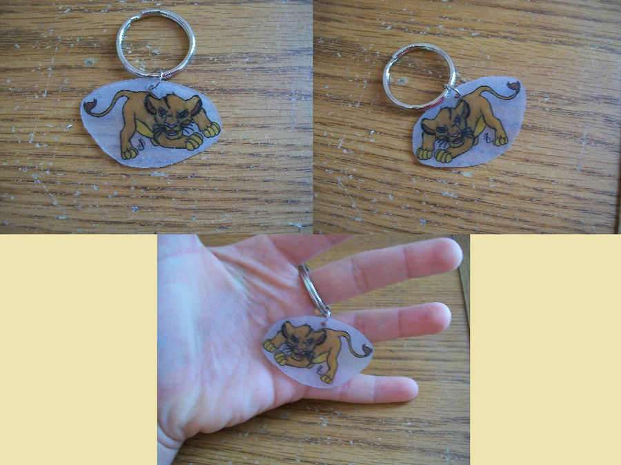 Simba Keychain Gift by RiverEcho on DeviantArt