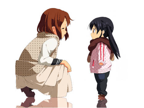 Yui meets a young Azu?