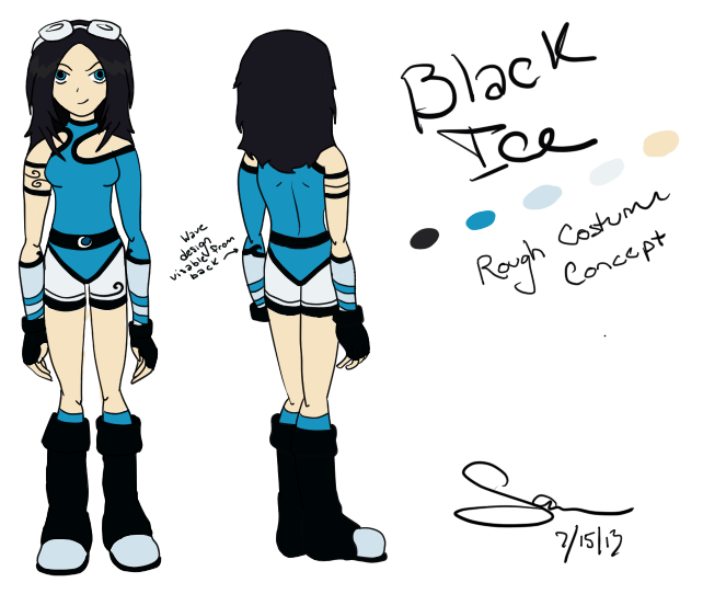 Black Ice - New Costume Concept