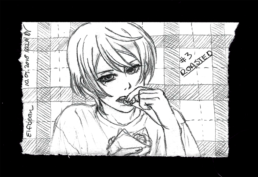 Sketchbook #89 - Roasted by ElfBean