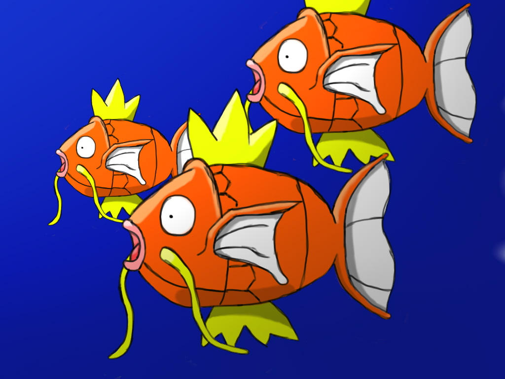 Magicarp by RossFisherArt on DeviantArt