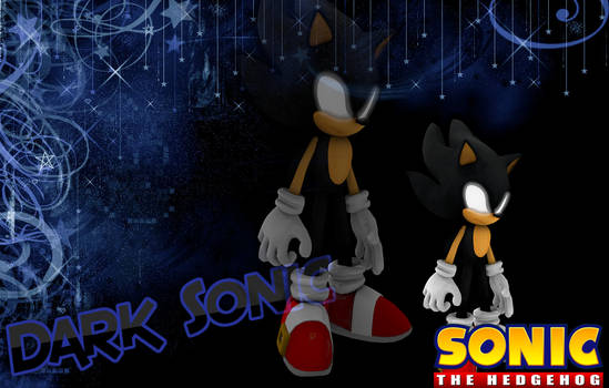 Dark Sonic Wallpaper By: ShyGuyPWNZTM