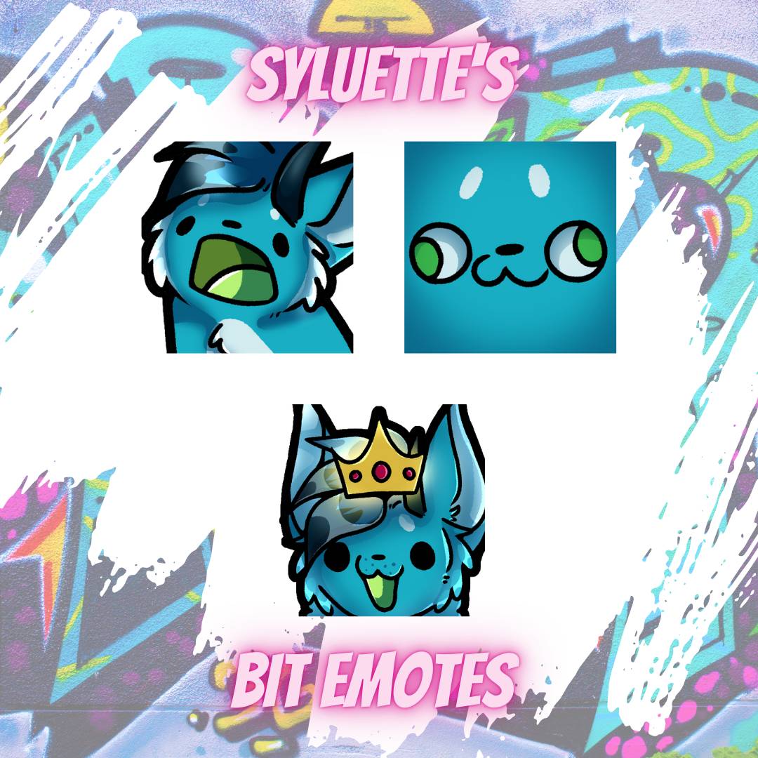 Bit emotes made for myself by Bpanna23 on DeviantArt