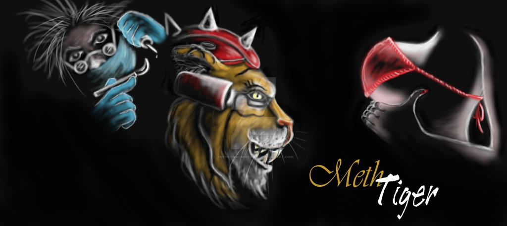 Meth Tiger facebook cover by TreyShoalmireArt on DeviantArt