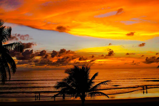 Sunset at Karon Beach