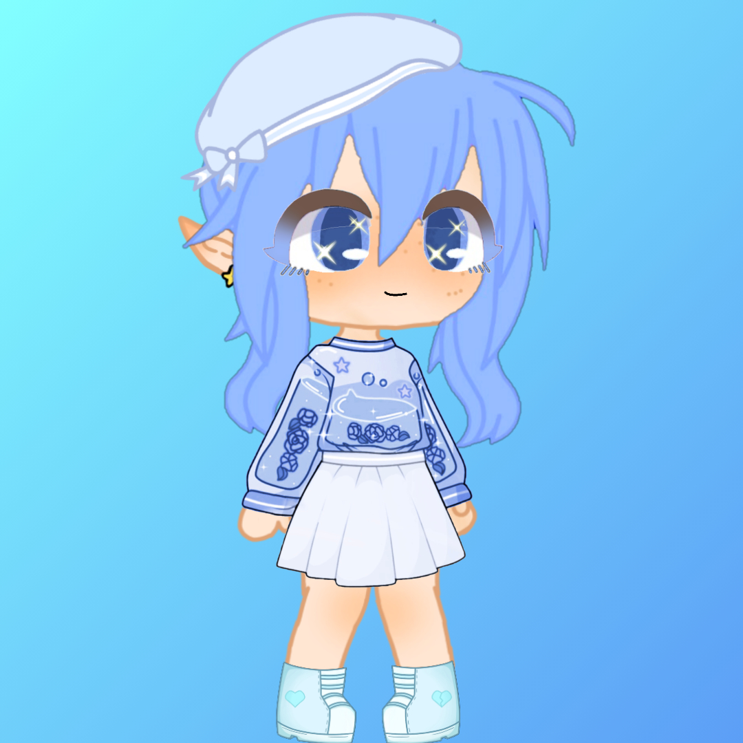 Gacha Blue Rabbit Blue ( Gacha life ) by CattyGamerGurl on DeviantArt