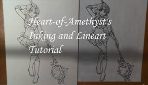 Heart-of-Amethyst's Lineart and Inking Tutorial