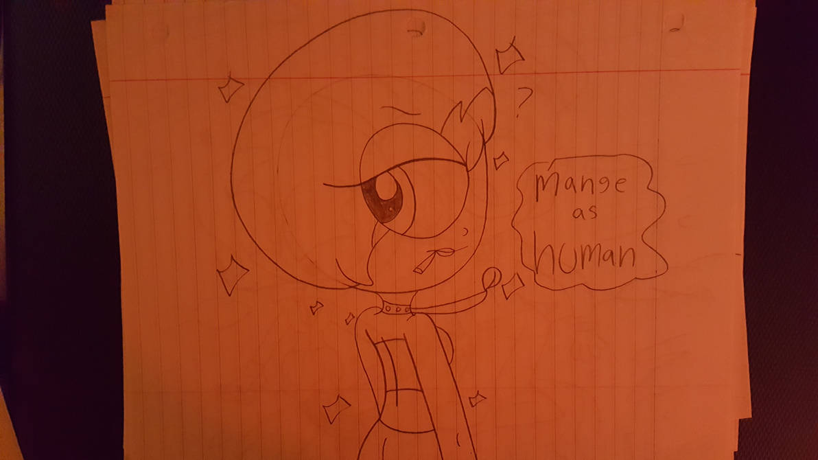 Humanized Mango mango as human {skecth} by cyrilwolff on DeviantArt