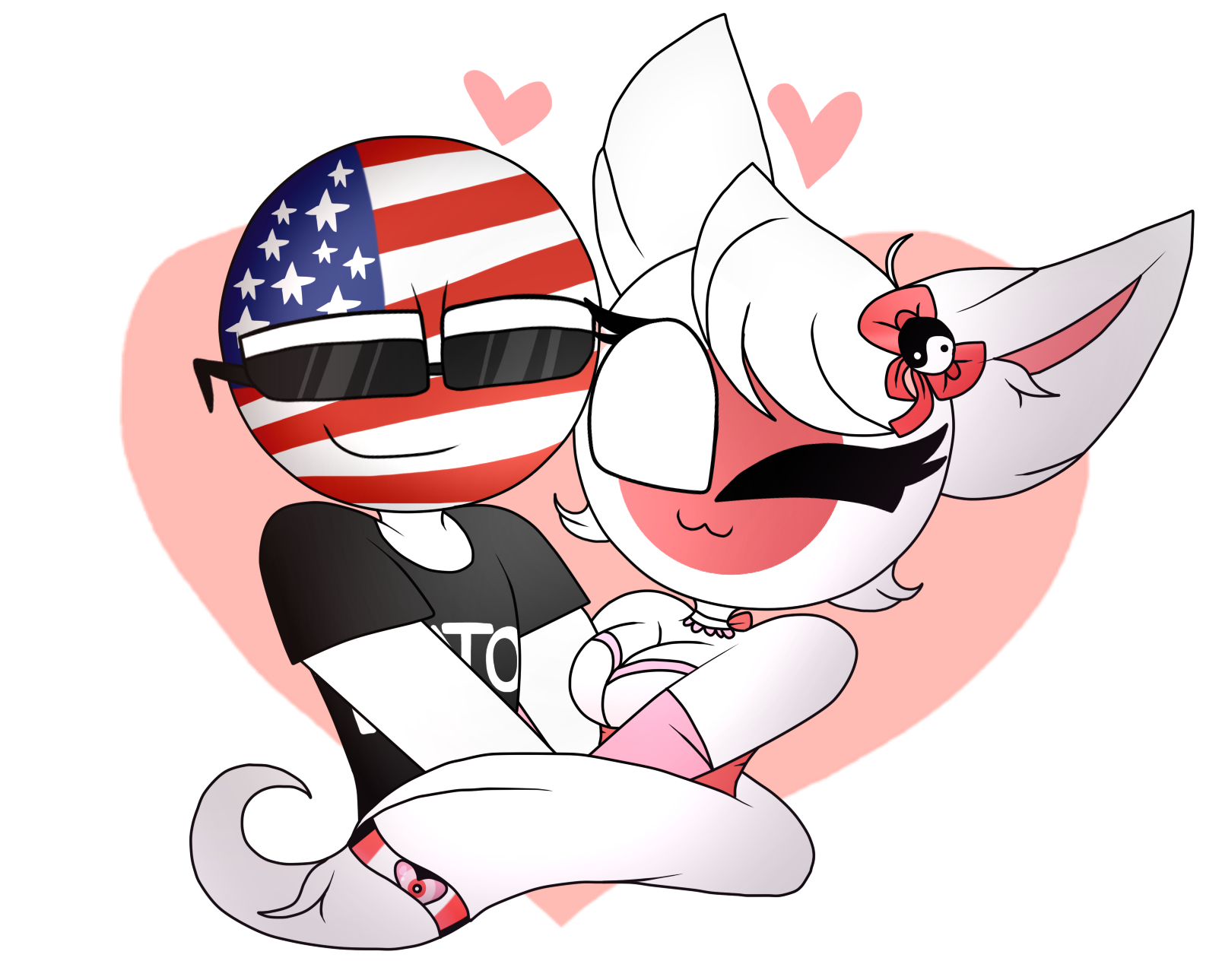 Image tagged with countryhumans countryhumans japan countryhumans america  on Tumblr