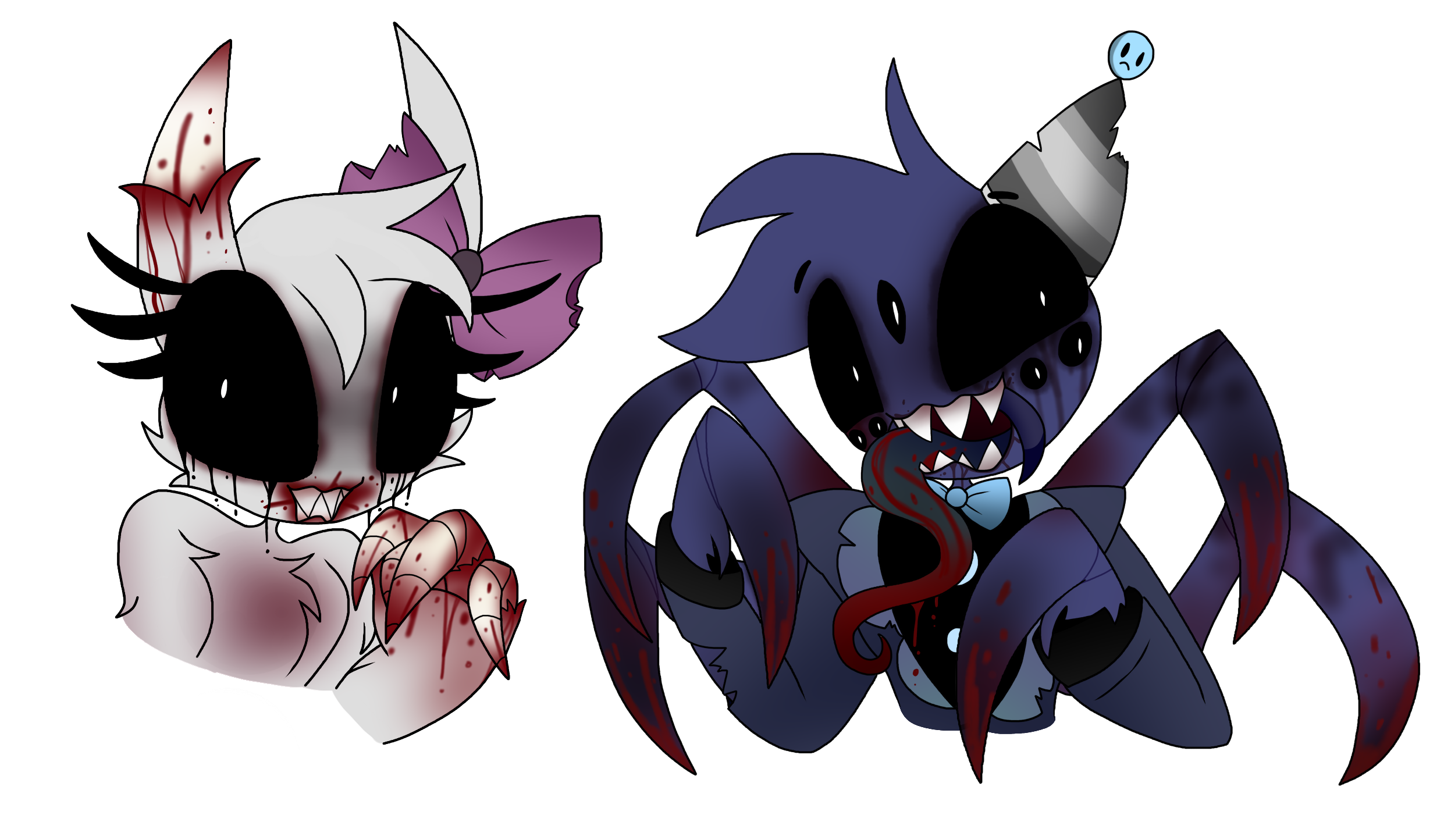 Banban and Banbaleena ref REMAKE by KumaDraws334 on DeviantArt