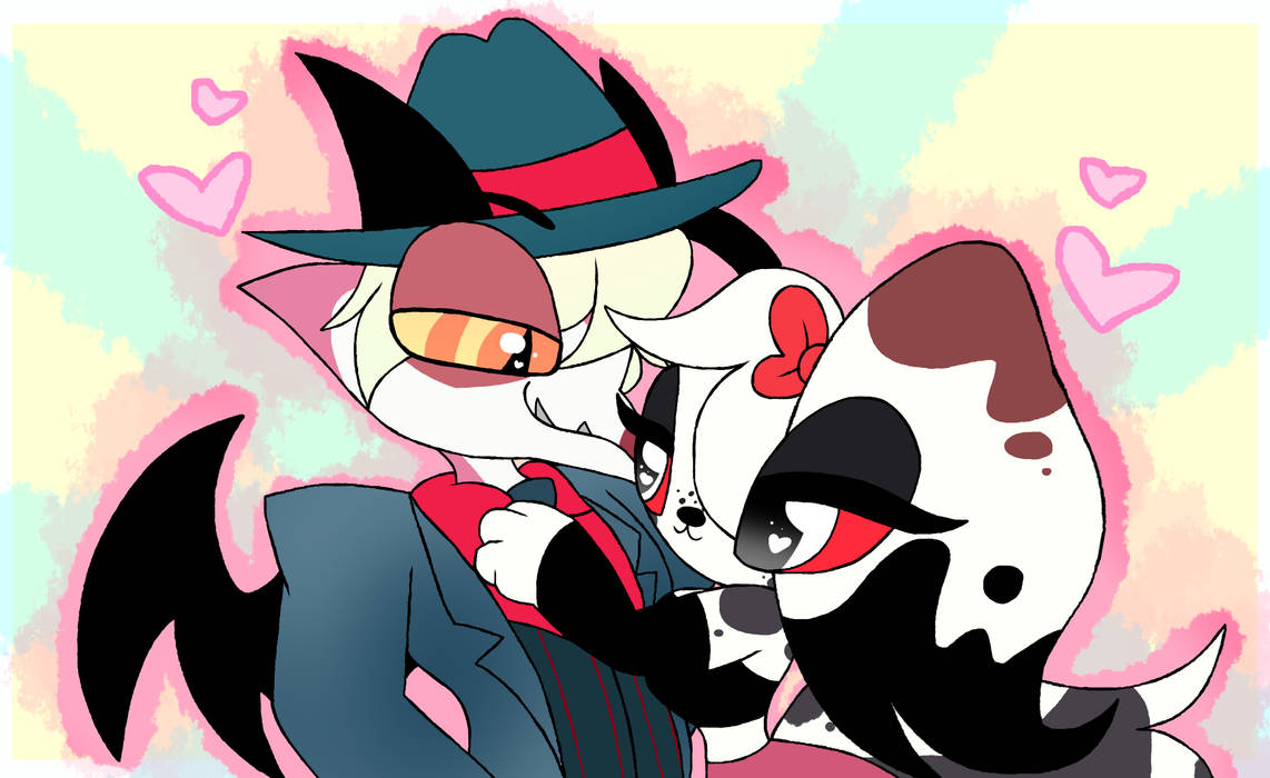 Hb Ruffette ~Stu and Ruffette~ {Helluva Boss} by cyrilwolff on DeviantArt
