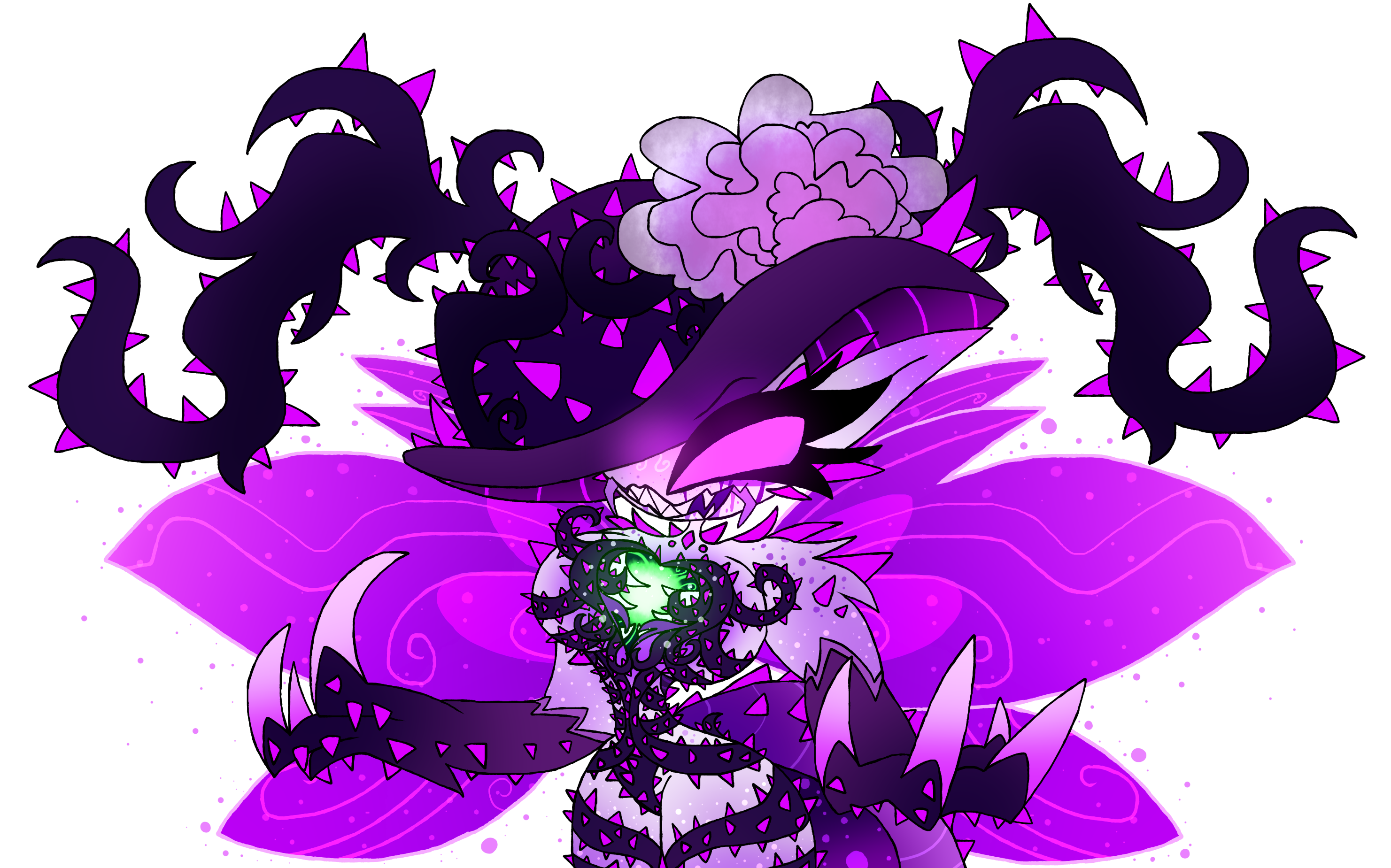 ~Enchantress Violette~ {Abnormal Gardens} by cyrilwolff on DeviantArt