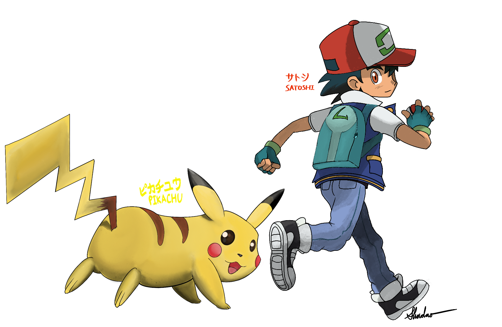 POKEMON SUN AND MOON - ASH IN ALOLA by Alexalan on DeviantArt