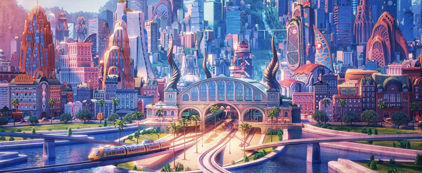Zootopia Cityscape Zootopia landscape ultrawide hires by Vasrumo2 on DeviantArt