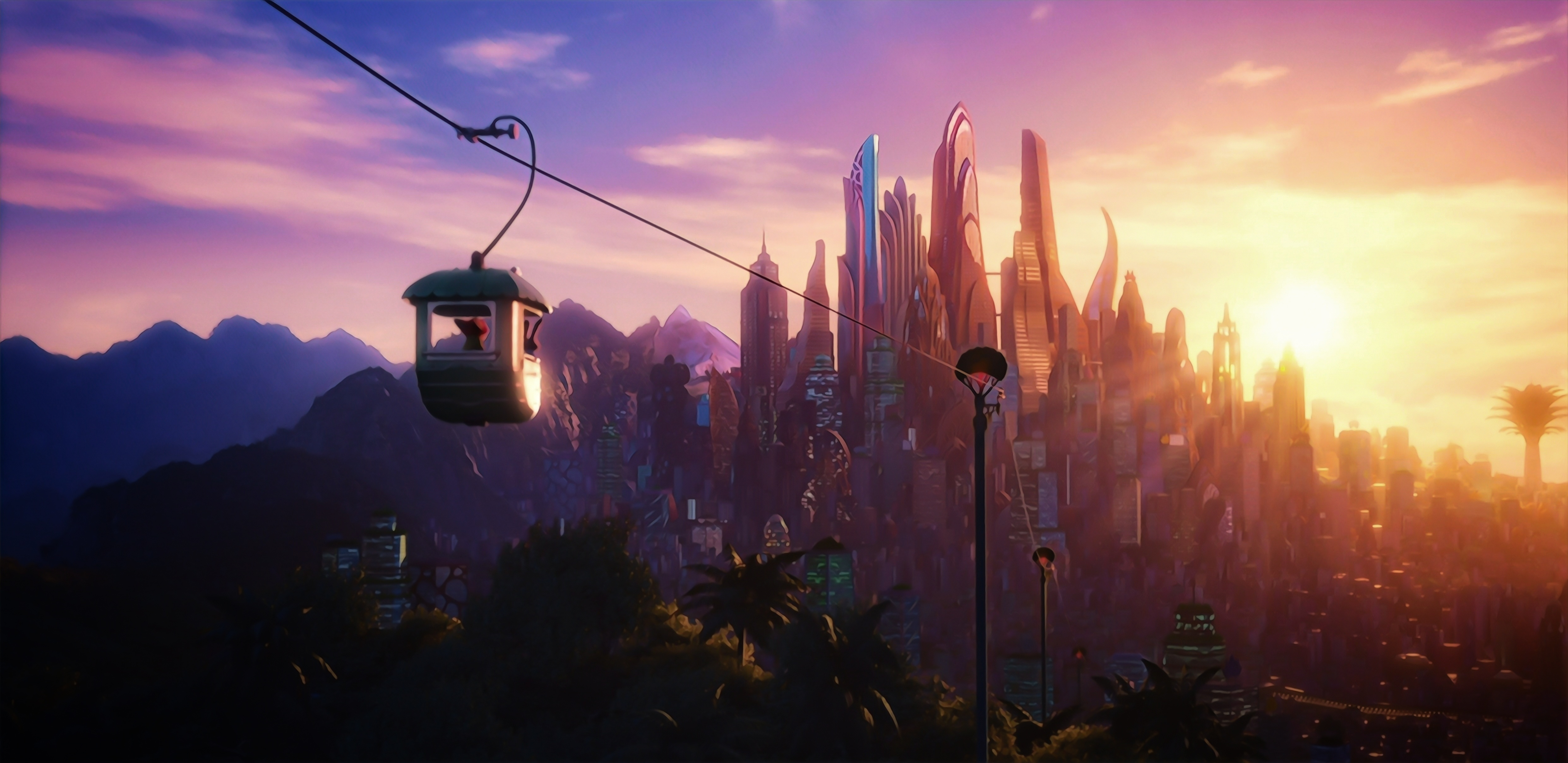Zootopia Cityscape Zootopia landscape ultrawide hires by Vasrumo2 on DeviantArt
