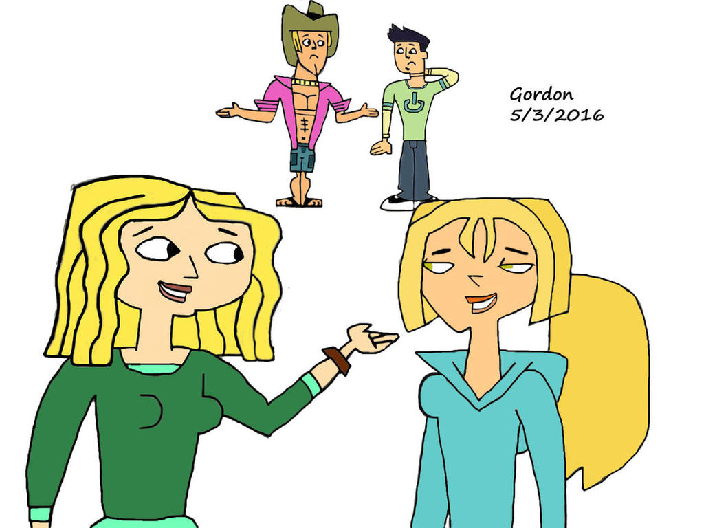Colour version of my previous Total Drama sketch by Gordon003 on DeviantArt