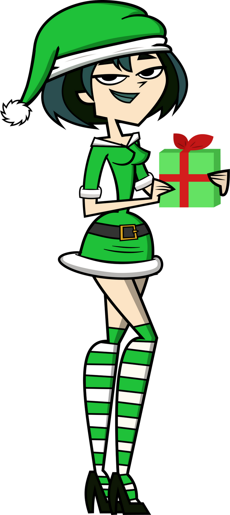 Gwen as Green Elf (Commission) by Gordon003 on DeviantArt