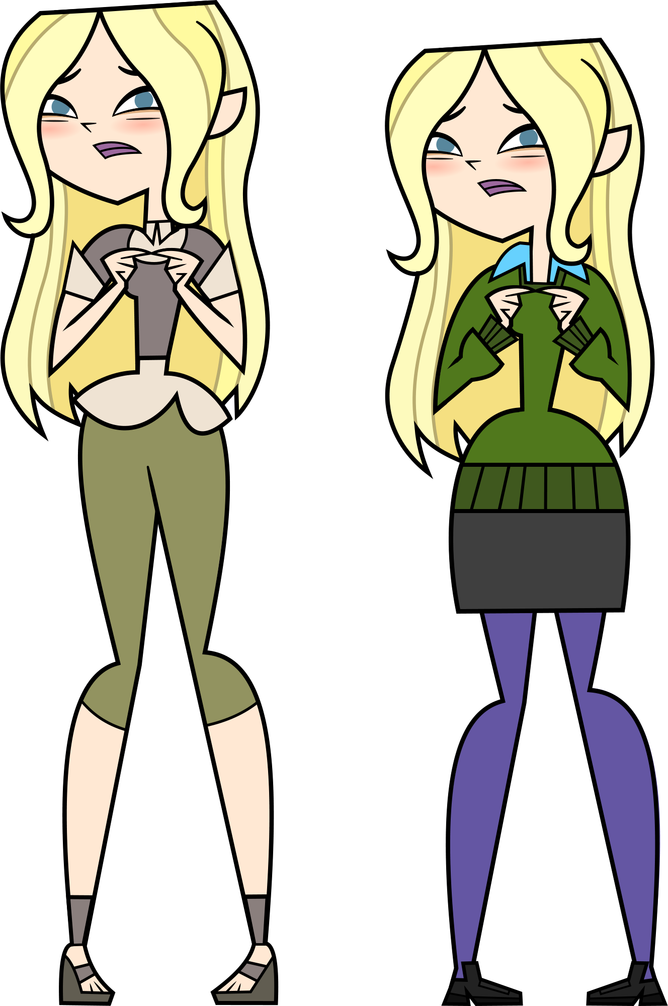 Dawn in Courtney Outfit (Vector) by Gordon003 on DeviantArt