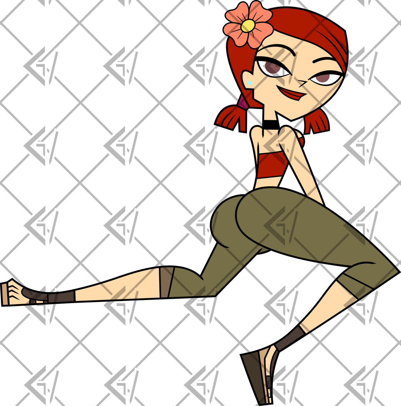 Smexy Zoey (Vector) by Gordon003 on DeviantArt