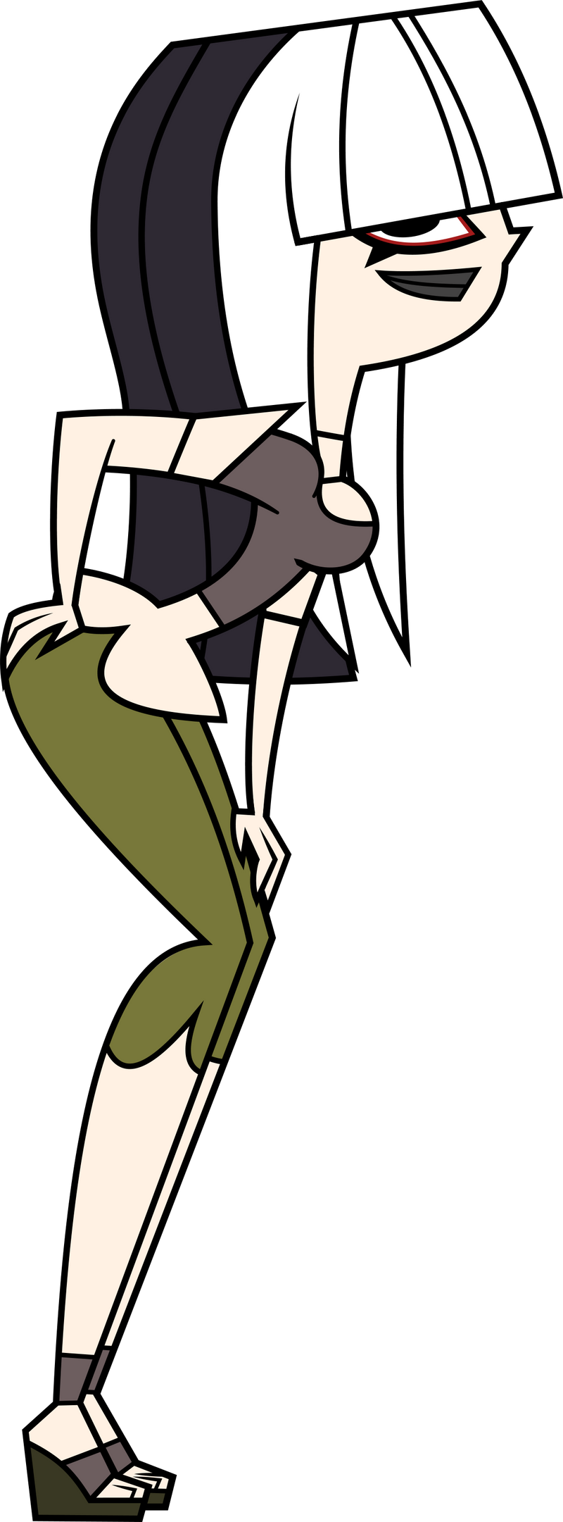 Crimson in Courtney's Outfit (Vector) by Gordon003 on DeviantArt