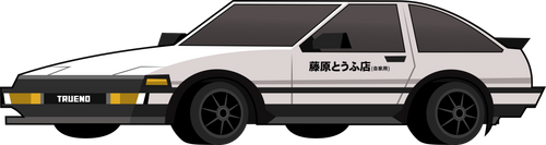 Total Drama Toyota AE86 (Vector)