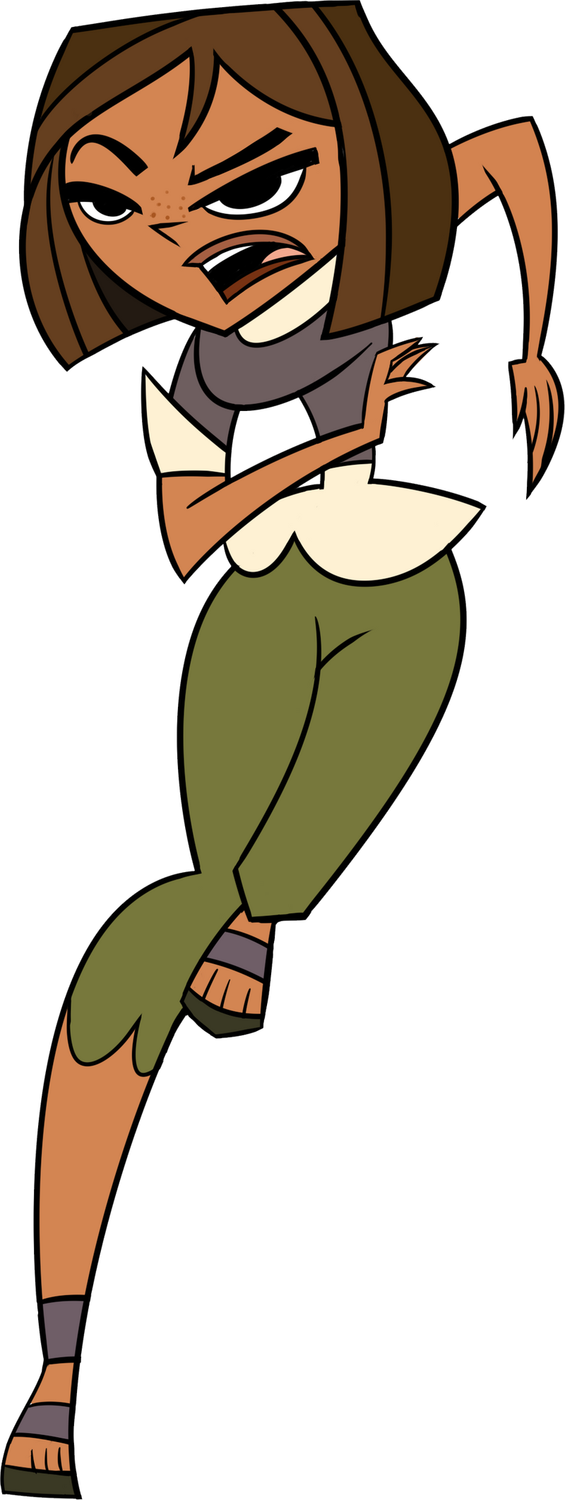 Courtney Running (Front Pose) by Gordon003 on DeviantArt