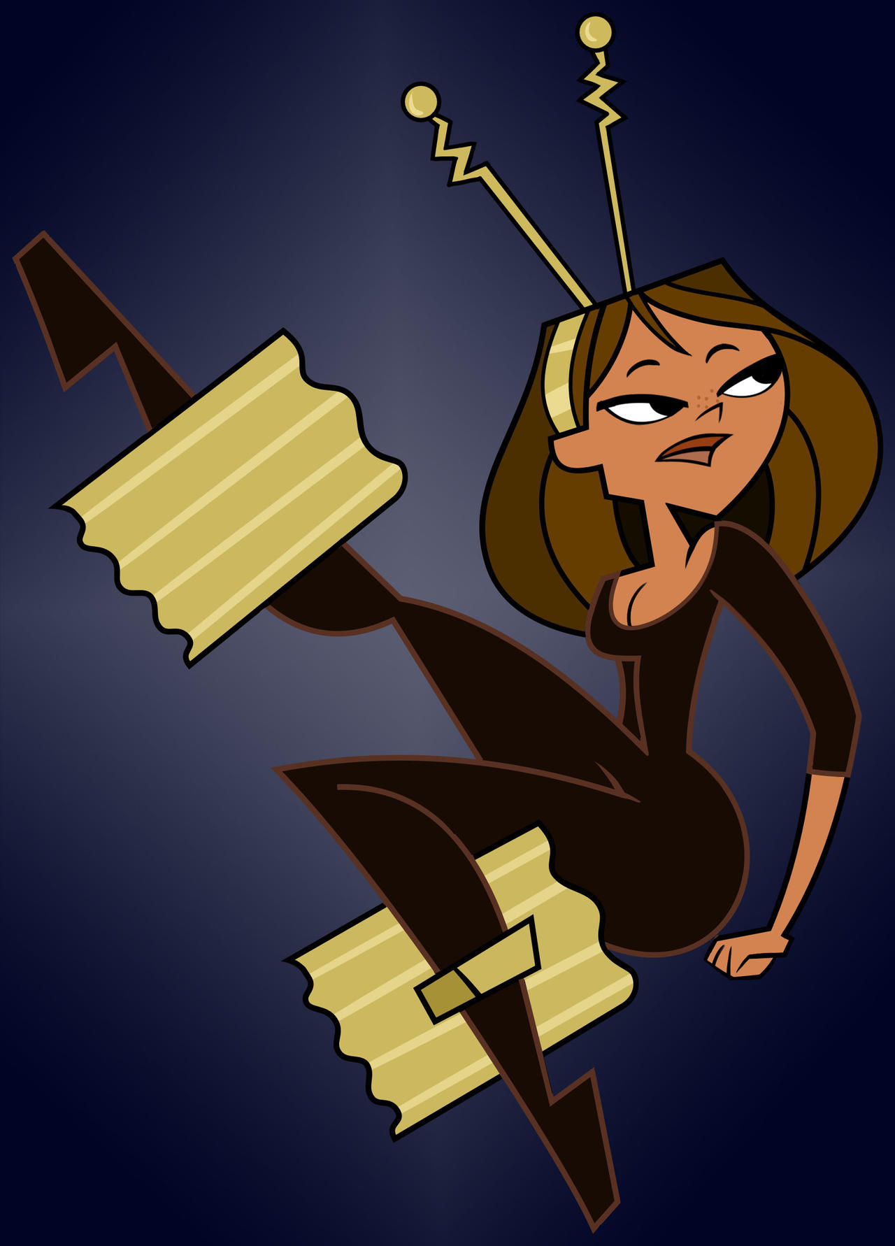 TD Courtney as Human Cricket (v2) by Gordon003 on DeviantArt