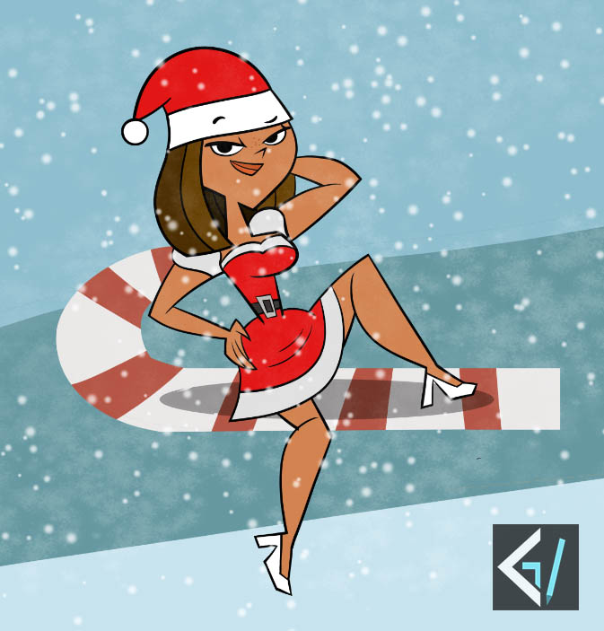 Courtney Late Christmas Celebration (Comm) by Gordon003 on DeviantArt
