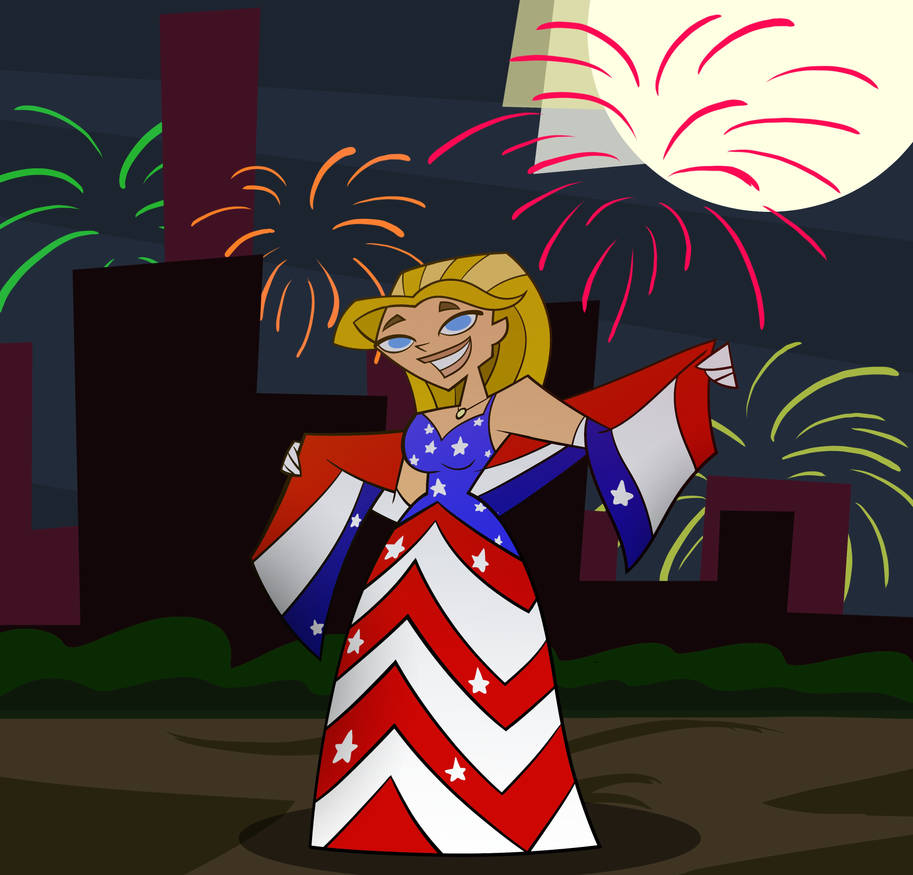 Lindsay Independence Day (Comm) by Gordon003 on DeviantArt