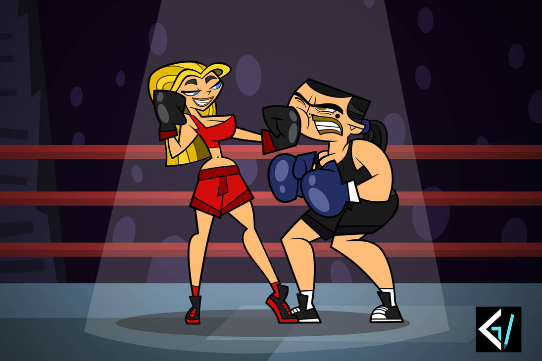 Cheeky Lindsay vs Eva (Comm) by Gordon003 on DeviantArt