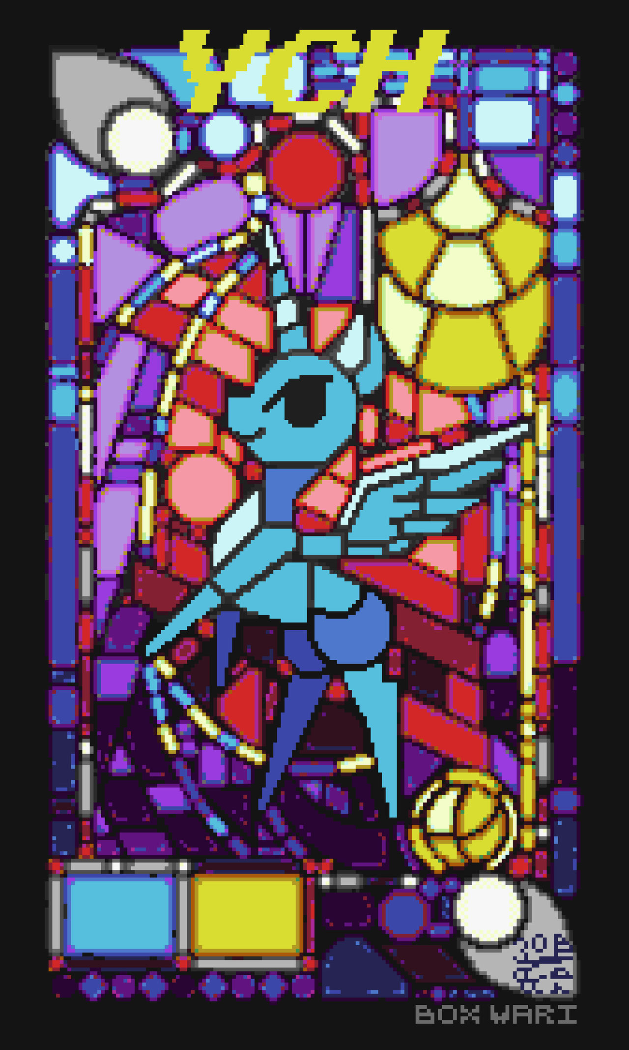 MLP YCH Stained Glass