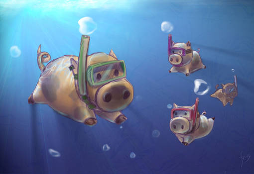...and pigs can swim