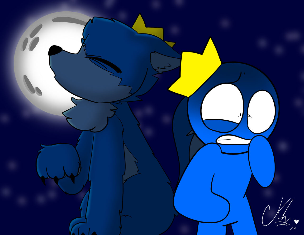 Blue Roblox wolf gif by tgray9937 on DeviantArt