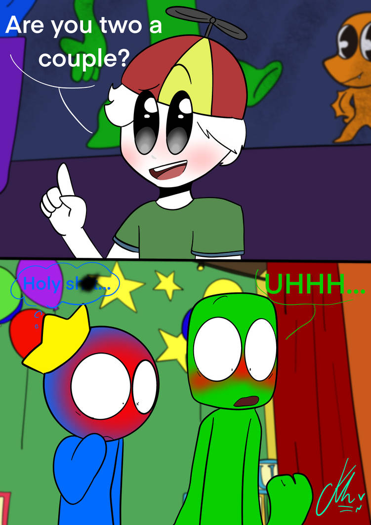 Ask the Rainbow Friends Anything! (Blue was forced by scrpui on DeviantArt