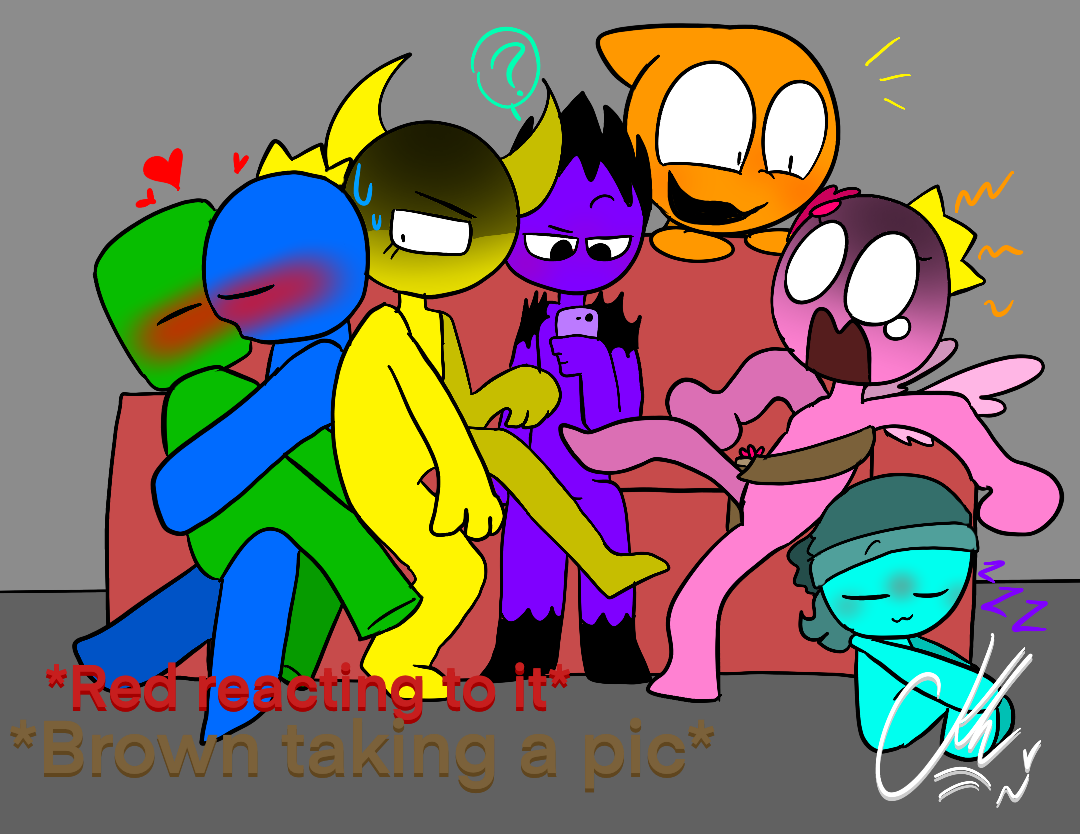 rainbow friends  Friends characters, Rainbow, Vault boy
