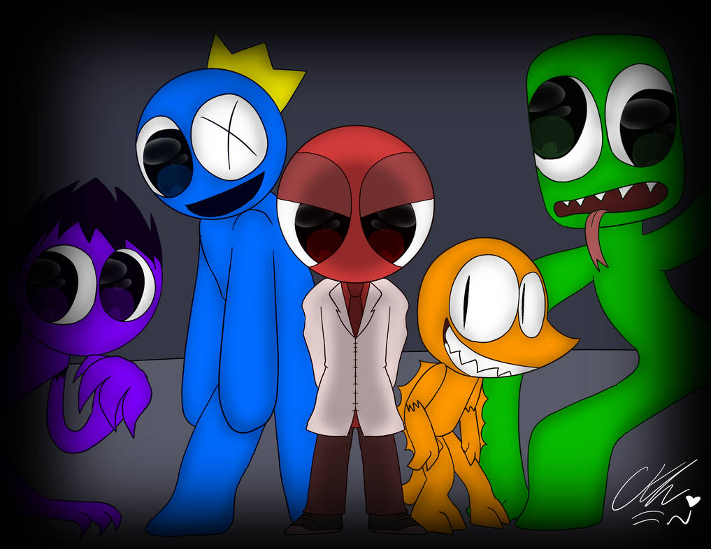 FNF Rainbow Friends Remastered by Orcablox on DeviantArt