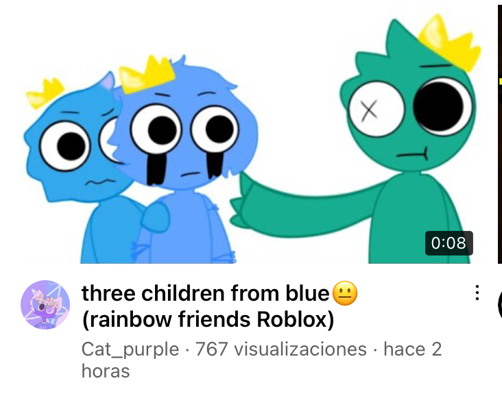 Roblox Rainbow friends blue by umimallang on DeviantArt