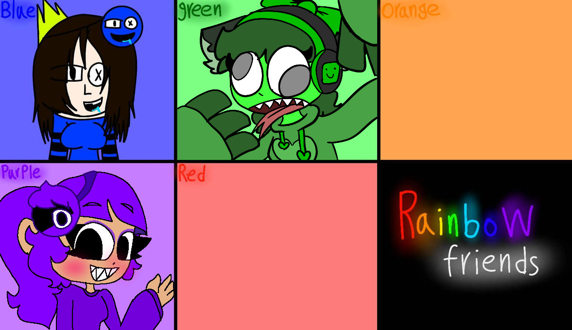 Rainbow Friends Chapter 2 gang! by KumaDraws334 on DeviantArt