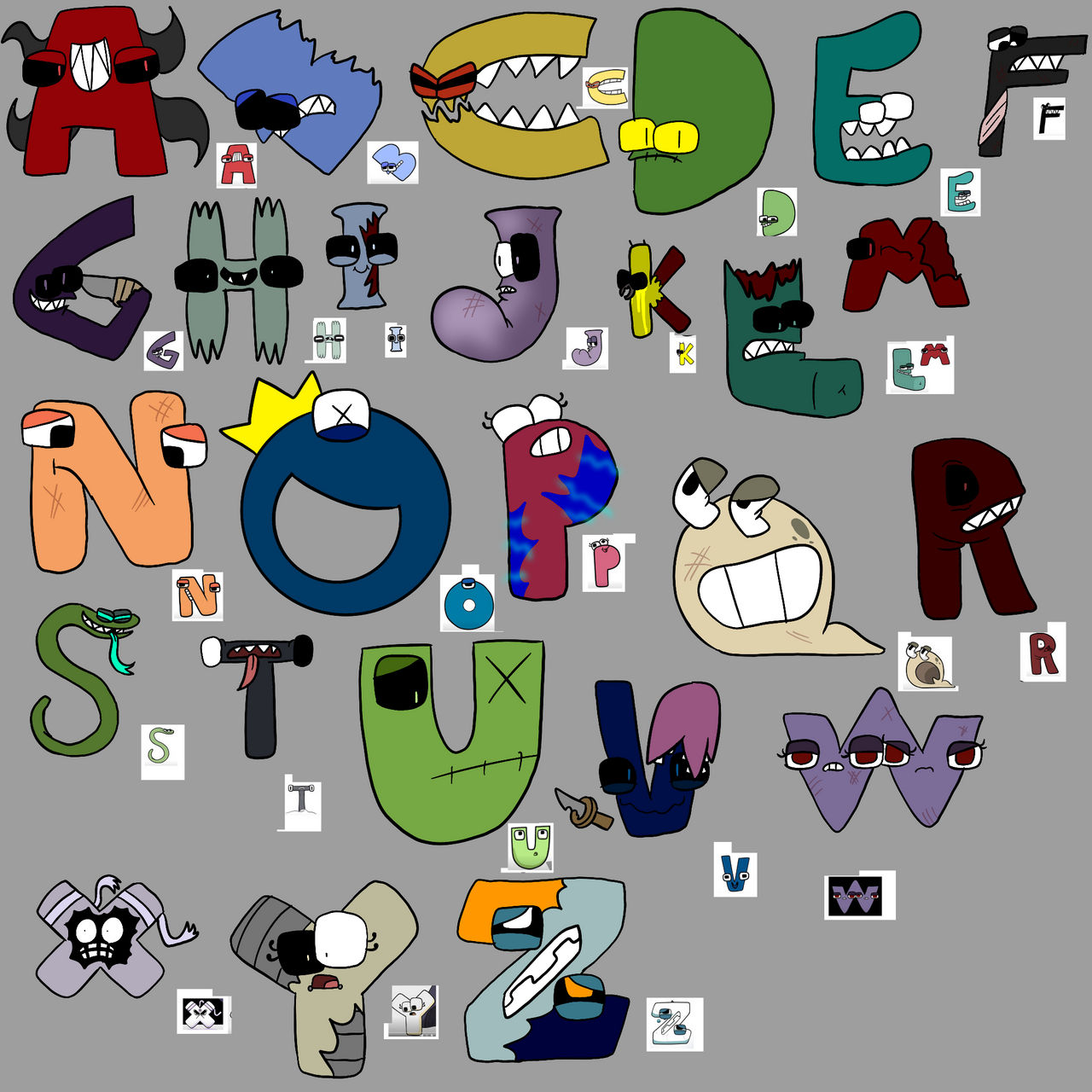 Alphabet Lore Lost Letters.. - Comic Studio